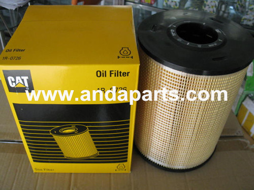 CHINA Filtro de aceite de orugas de buena calidad 1R-0726 proveedor
