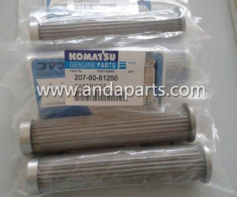 CHINA Buena calidad Komatsu HD460 Estirador bomba hidráulica elemento filtro de excavadora piezas de repuesto 207-60-61250 Para el comprador proveedor