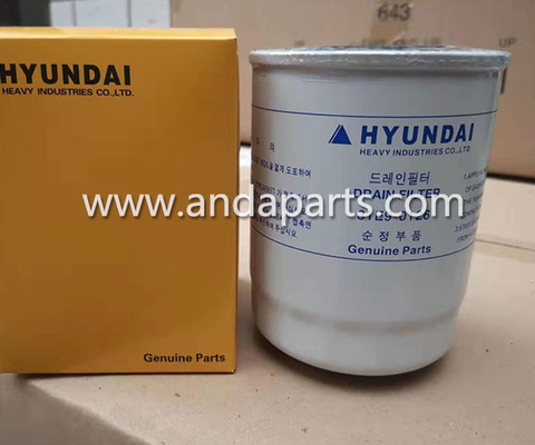 CHINA Filtro de aceite hidráulico de buena calidad para Hyundai 31E9-0126 proveedor