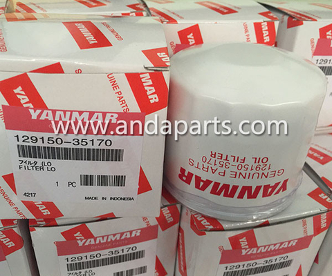 CHINA Filtro de aceite de buena calidad para YANMAR 129150-35170 proveedor