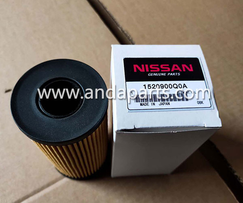 CHINA Filtro de aceite de buena calidad para Nissan 1520900Q0A proveedor