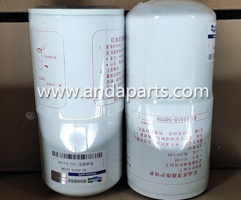 CHINA Filtro de aceite de buena calidad para Doosan 65.05510-5020B proveedor