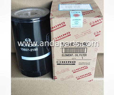 CHINA Filtro de aceite de buena calidad para HINO 15607-2190 S15607-2190 proveedor