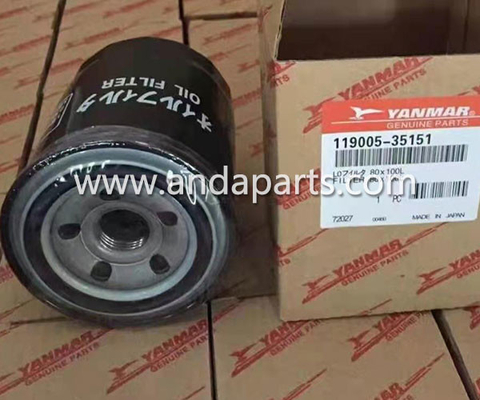 CHINA Filtro de aceite de buena calidad para YANMAR 119005-35151 proveedor