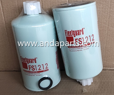 CHINA Filtro separador de agua y combustible de buena calidad para Fleetguard FS1212 proveedor
