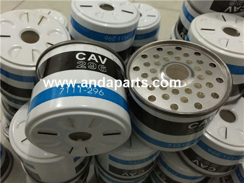 Filtro de combustible 7111-296 CAV296 de buena calidad en venta proveedor